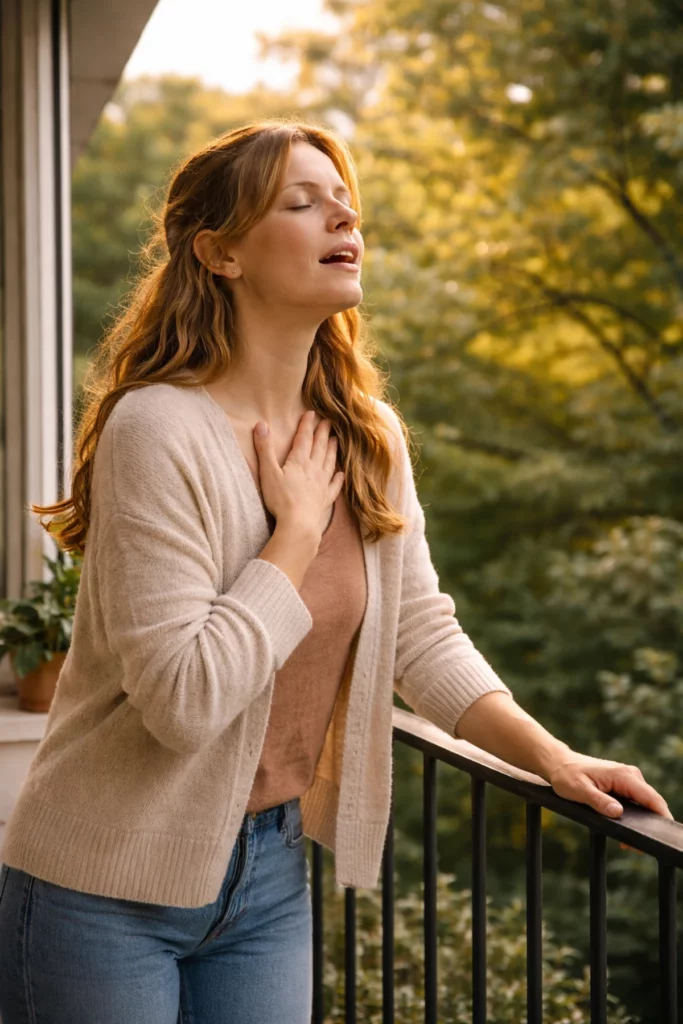 Respiration profonde et détente corporelle